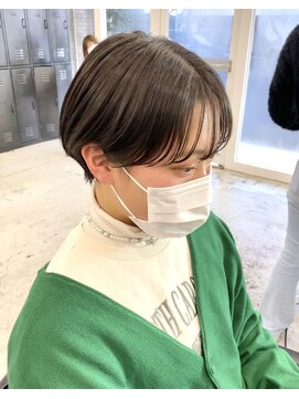 エルエスヘアー(LS HAIR) 学生からも人気 ツヤツヤ耳かけマッシュ