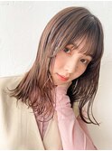 ミディアムストレート