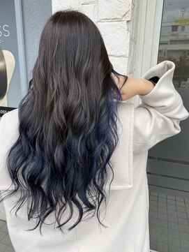 グランツ(Glanz) ブルーグラデーションカラー　　橿原市　glanz  Arisa