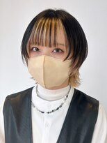 アルバム 池袋(ALBUM)&nbsp;ボブくびれウルフ_チェリーブラウンフェミニンロング_ba427691