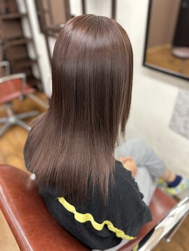 ヘアーサロン カラー 色彩店(COLOR) 琥珀色ブラウン