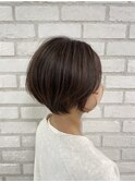 丸みショートボブ