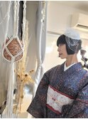 ツイン編みおろし