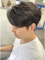 ランド 千葉(land)&nbsp;メンズパーマ　センターパート