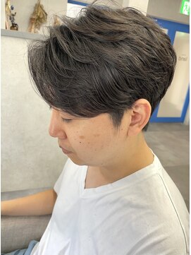 ランド 千葉(land) メンズパーマ　センターパート