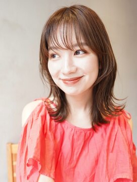 ニコ トウキョウ ヨコハマ(nico) 顔まわりレイヤー／韓国風/切りっぱなし