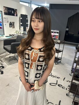 キング 梅田(K!ng) 【梅田】ミルクティーベージュ髪質改善カラーベージュカラー