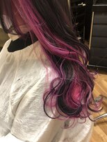 ヘアーブランド ビーアーツ(hair brand b arts) pink &purple
