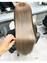 エリーツ 表参道(elyts)&nbsp;セピアベージュ×髪質改善トリートメント　表参道