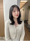 大人可愛い20代30代40代透明感カラー色っぽレイヤー☆くびれヘア