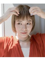 OHI 赤羽店 大人可愛いショートボブ/イルミナカラー/TOKIO/30代・40代（赤羽