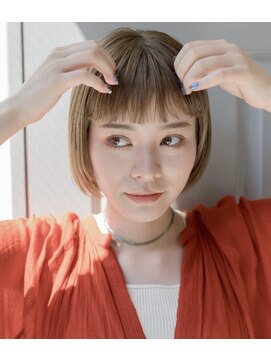 OHI 赤羽店 大人可愛いショートボブ/イルミナカラー/TOKIO/30代・40代(赤羽