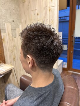 ユー(U.) メリハリ♪トップ長めのソフトモヒカン★