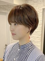 メモリーズ 表参道(Memories)&nbsp;ショートヘア/ボブ/可愛い丸み/簡単スタイリング/20代30代