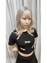 ユーフォリア 渋谷グランデ(Euphoria SHIBUYA GRANDE)&nbsp;ホワイトベージュ　ベージュカラー　ハイトーン　ハニーベージュ