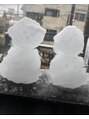 アグ ヘアー エピック 二本松店(Agu hair epic) 雪だるまのオレンジとやたらラップの上手い金髪推しです^^