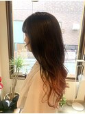 ピンクグラデーション