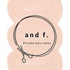 アンド エフ(and f.)のお店ロゴ