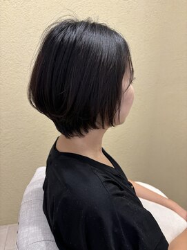 ランリ 名古屋名駅(ranri) ストレート◎王道ショートボブ