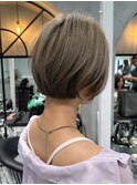 黒髪ボブルフネビージュ小顔ワンレンスペインカール大宮