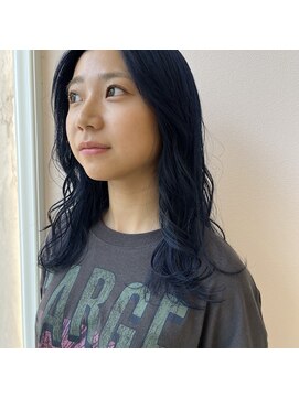 モリオフロムロンドン 泉南店(morio FROM LONDON) ダークブルー［AYAKA］