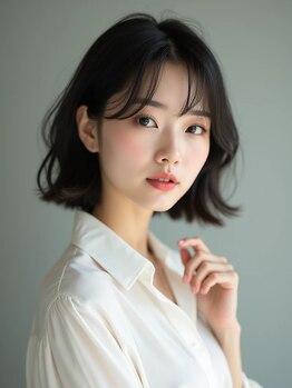 ビル(B.i.L)の写真/髪がキレイで顔まわりのカットが決まると若々しさが際立つ。輪郭に寄り添ったカットで魅力を引き出します。