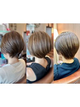 【小顔見せカットで満足度◎】大人可愛い愛されショートボブなら【GRANLUXE】にお任せ◇