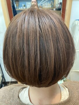 ヘアーメイクラウンジ テトテ(Hair Make Lounge tetote) 【大山】ナチュラルボブ×大人ショートボブ 20代30代40代50代