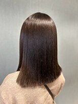 シャトン(chaton)&nbsp;縮毛矯正/髪質改善/暗めカラー