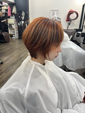 ヘアーズ ベリー 阪神御影店(hairs BERRY) ショートボブ