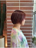 襟足スッキリショートボブ