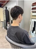 アップバングショート