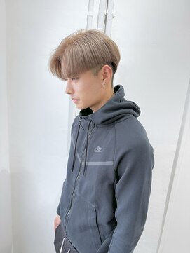 ミュー(Mu) ミルクティーベージュ　メンズカット