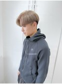 ミルクティーベージュ メンズカット