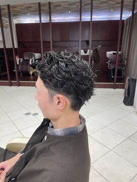 アース 西千葉店(HAIR&MAKE EARTH) ☆ツーブロック×パーマ☆