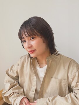 フィット ヒュー 千葉(fit hue) 似合わせカット/大人ガーリー/ダークアッシュ【千葉/千葉駅】