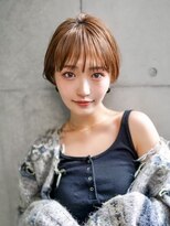 ギークス(GEEKS)&nbsp;【GEEKS渋谷】シースルーマッシュ/耳かけボブ/冬カラー/襟足短め