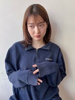 ガーデン 銀座(GARDEN)&nbsp;ボブレイヤー レイヤーカット 顔周り ボブ ナッツブラウン 