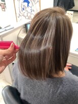 ドクターズサロン レラパール&nbsp;髪質改善/縮毛矯正/イエローベージュ/オレンジベージュ/艶感