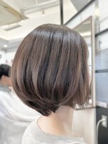 シュヴー 築地(CHEVEUX)&nbsp;明るい白髪染め/白髪ぼかし/丸みショート/40代/50代/60代/