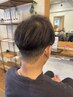 【松井指名】メンズカット+やわらかパーマ ¥11000