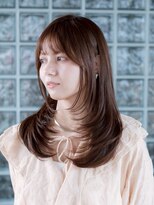 ヘアラウンジ アンリオ(hair lounge an rio)&nbsp;レイヤーカット/ベージュブラウン