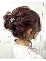 メカマハロジャミング(Me Ka Mahalo Jammming) ゆるふわ高めアップ/アップスタイル/ヘアセット/ヘアアレンジ