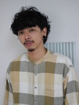 ブークル(boucle)&nbsp;大人カッコいいカーリーウルフパーマ