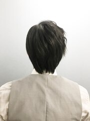 パーマ風ヘアセット