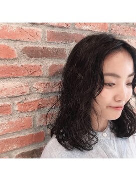 オーガニック アトリエ 大宮(organic+atelier) 長め+デジタルパーマ【大宮/大宮駅】