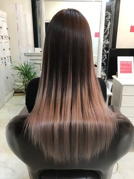 ヘアメイク ベティ(hair make Betty) グラデーションシールエクステ