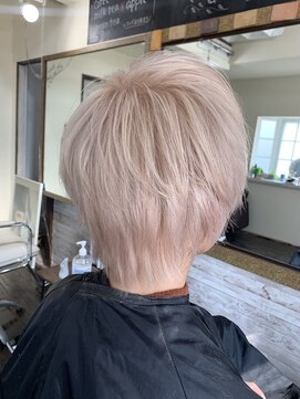 ロール(ROLL) ホワイトピンク