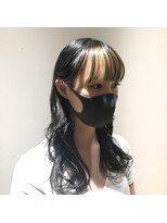 エイム ディクト ヘアー プロデュース(ame D.C.T HAIR PRODUCE)&nbsp;フロントインナーカラー