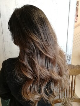 ワークスヘアー(WORKS HAIR) ピンクグレージュ